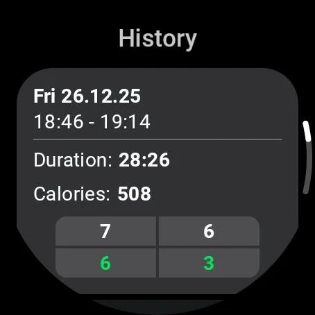 Download Racket Score – Pelacak Skor Padel & Tenis Wear OS - Screenshot 11