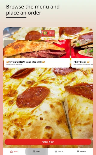 Download Potter’s Pizza Terbaru – Pesan Online & Cek Reward - Screenshot 2