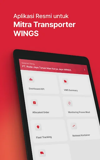 Download VMS Wings Terbaru – Kelola Pesanan Armada Efisien - Screenshot 5