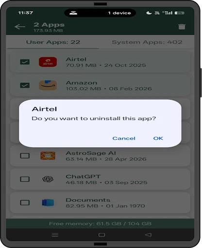 Download Uninstall Apps – App Remover Terbaru – Hapus Aplikasi Cepat - Screenshot 15
