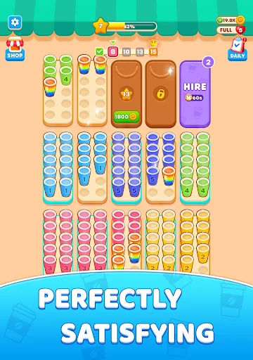 Download Coffee Color Stack Terbaru – Game Puzzle Kopi Seru - Screenshot 17