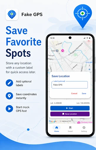 Download Fake GPS Terbaru 1.5.1 – Simulasi Lokasi Gratis - Screenshot 10