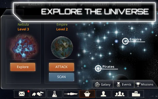 Download Colony Attack Terbaru – Bangun Armada Luar Angkasa Anda - Screenshot 12