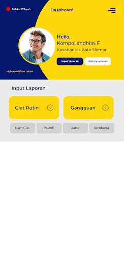 Download Sistem Pelaporan Polres Sleman Terbaru – Lapor Cepat - Screenshot 1