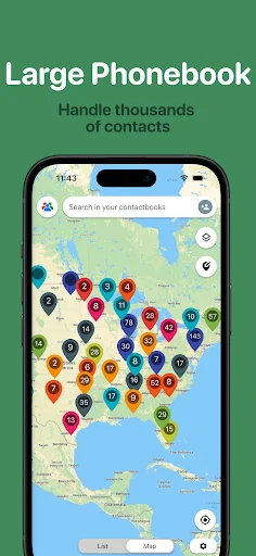 Download Contact on Map Terbaru – Lihat Kontak di Peta Gratis - Screenshot 6