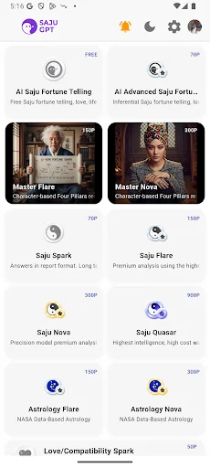Download SajuGPT Terbaru – Ramalan AI & Horoskop Gratis - Screenshot 1