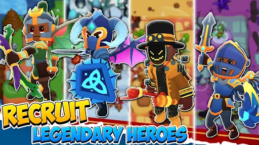 Download Idle Hero TD Terbaru – Game Strategy RPG Offline - Screenshot 30