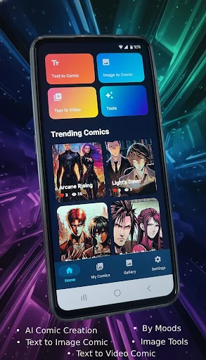 Download ComiForge Terbaru – Buat Seni Komik AI Gratis - Screenshot 1