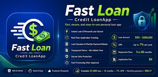 Download Fast Loan: Credit LoanApp Terbaru – Pinjaman Cepat Aman - Screenshot 1