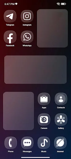 Download OneGlass 8 – Icon Pack Terbaru – Tampilan Minimalis - Screenshot 7