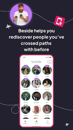 Download Beside Terbaru – Aplikasi Koneksi Orang Sekitar Gratis - Screenshot 2