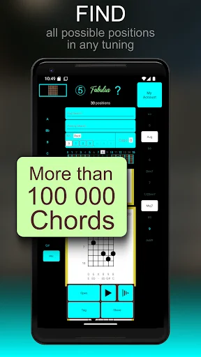 Download FABULUS: Any Guitar Chord Quiz Terbaru – Belajar Kunci Gitar - Screenshot 6