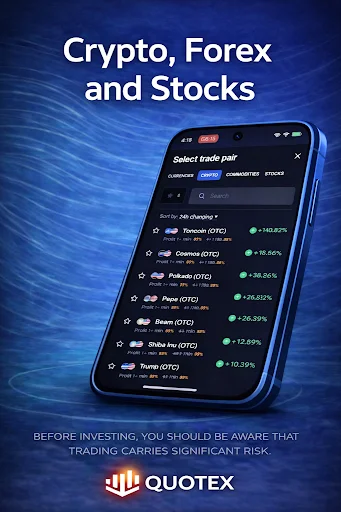 Download Quotex – Aplikasi Trading Forex & Opsi Terbaru - Screenshot 4