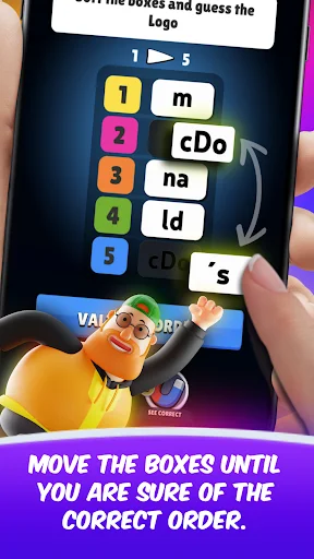 Download Logomania 3 Sort Quiz Words Terbaru – Game Tebak Logo Seru - Screenshot 18