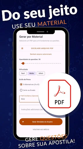 Download InstaProva: Simulados na hora – Latihan Soal Gratis - Screenshot 3