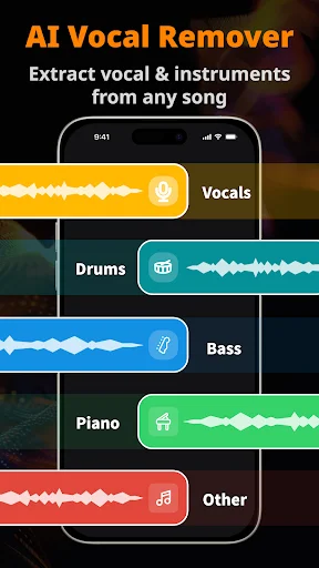 Music Maker & AI Vocal Remover: Edit & Remix Lagu Terbaik - Screenshot 2