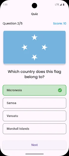 Download Country Flags Terbaru – Informasi Negara & Bendera Dunia - Screenshot 4