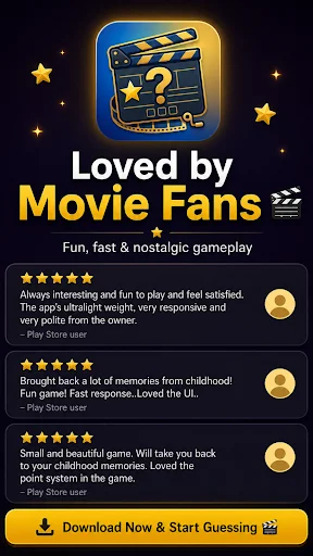 Download Hollywood – Movie Quiz Game Terbaru – Tebak Film Gratis - Screenshot 8