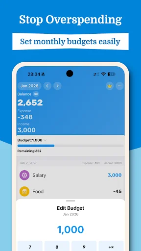Download Expense Tracker: EasyBudget – Atur Keuangan Anda Mudah - Screenshot 5