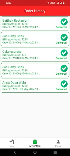 Unduh Mealsfly Terbaru – Pesan Makanan Cepat & Tanpa Minimum Order - Screenshot 5