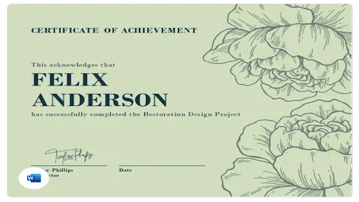 Download Instant Certificate Templates – Template Sertifikat Gratis - Screenshot 4
