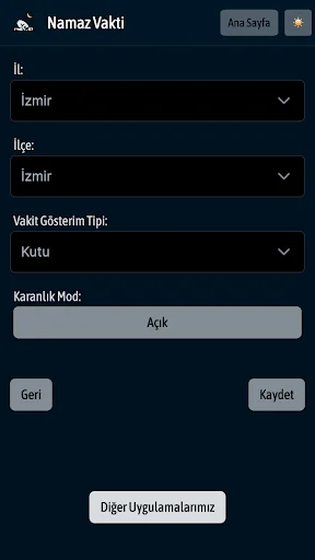 Download Namaz Vakti (İnternetsiz) Terbaru – Jadwal Salat Gratis - Screenshot 5