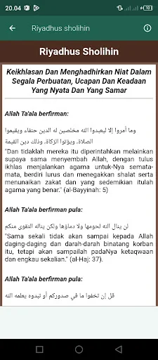 Download Riyadhus Sholihin & Terjemah Terbaru – Hadits Lengkap - Screenshot 6