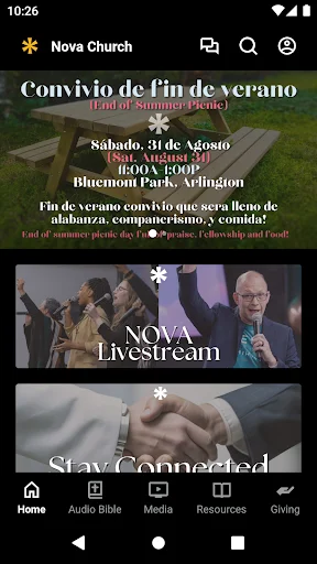 Download Nova Church VA Terbaru – Akses Konten Rohani Gratis - Screenshot 1