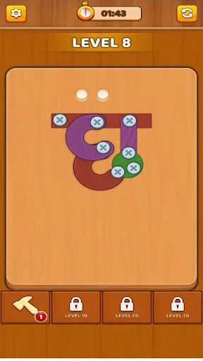 Download Screw Nuts Jim Terbaru – Game Teka-teki Baut Gratis - Screenshot 7