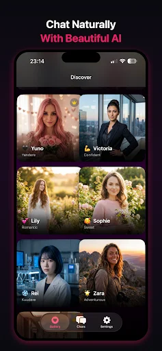 Download AI Girlfriend Versi Terbaru – Teman Virtual AI Gratis - Screenshot 8