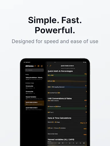 Download NoteCalc Terbaru – Notepad Pintar & Kalkulator Gratis - Screenshot 10
