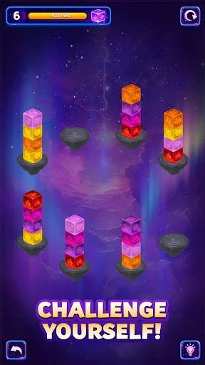 Download Magic Cubes: Sort Puzzle Terbaru – Game Asah Otak Gratis - Screenshot 2