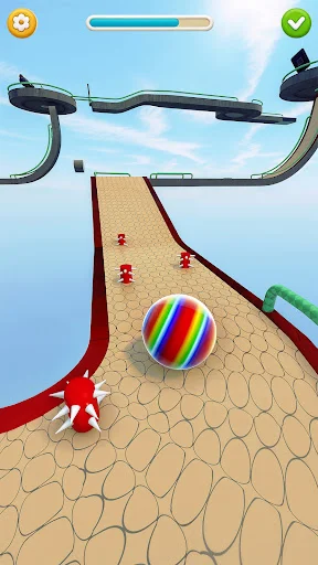 Download Rolling Ball 2048: Ball Run 3D – Game Seru Gratis - Screenshot 7