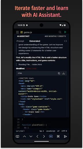 Download Spck Editor Terbaru – Coding di HP Jadi Mudah & Gratis - Screenshot 5