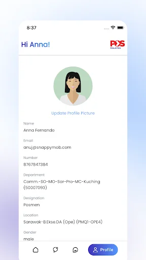 Download Kyzense @ Pos Malaysia Terbaru – Platform Karyawan Efisien - Screenshot 4