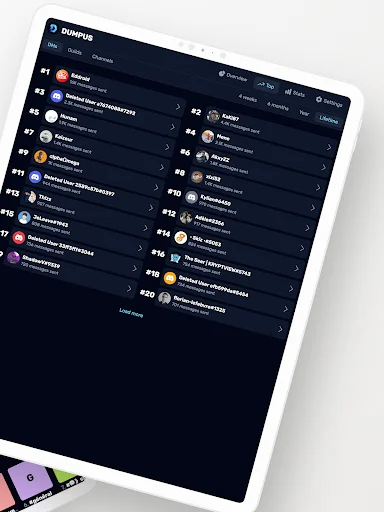 Download Dumpus – Stats for Discord Terbaru – Analisis Data Gratis - Screenshot 11