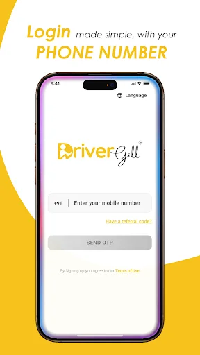 Download DriverGill Terbaru – Sewa Driver Profesional Mudah - Screenshot 1