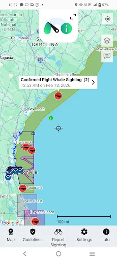 Download Whale Alert Terbaru – Pantau Paus & Cegah Tabrakan Kapal - Screenshot 1