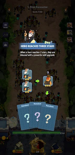 Download Mergard: Lucky Merge Defense Terbaru – Game Strategi Seru - Screenshot 4