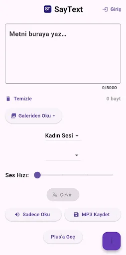 Download SayText Terbaru – Ubah Teks ke Suara MP3 Gratis - Screenshot 5
