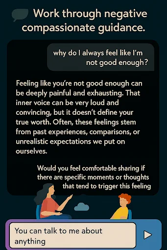 Download Safe Space: AI Therapist Terbaru – Teman Curhat AI - Screenshot 3