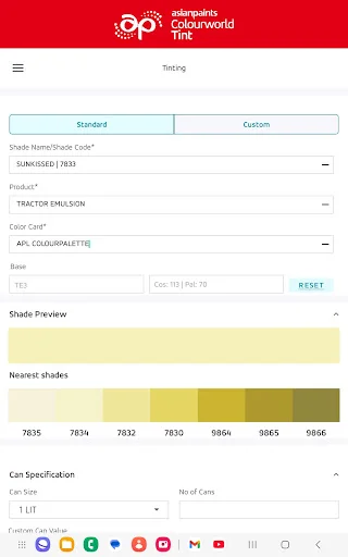 Download Colourworld Tint Terbaru – Operasi Tinting Cat Mudah - Screenshot 4