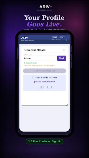 Download ARIV AI Resume Builder Terbaru – Buat CV ATS Friendly - Screenshot 3