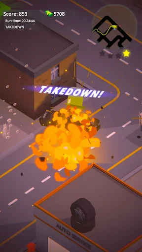 Download Turbo Destroyer: Police Chase! Terbaru – Game Aksi Seru - Screenshot 8