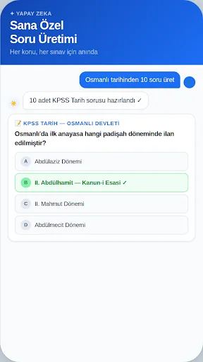 Download GÜNEŞ AI: Bank Soal YKS KPSS – Ubah PDF ke Soal Latihan - Screenshot 5
