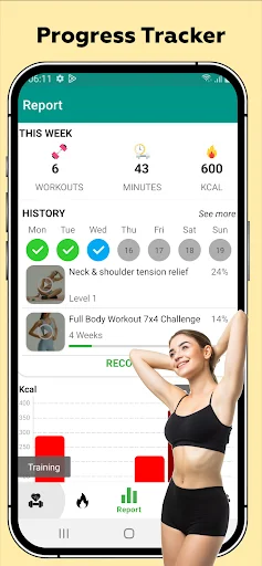 Download Women Workout – Female Fitness Terbaru – Latihan di Rumah - Screenshot 13