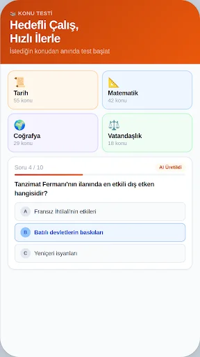 Download GÜNEŞ AI: Bank Soal YKS KPSS – Ubah PDF ke Soal Latihan - Screenshot 2