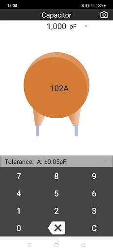 Download Read Capacitor Value Terbaru – Kalkulator Elektronik - Screenshot 2