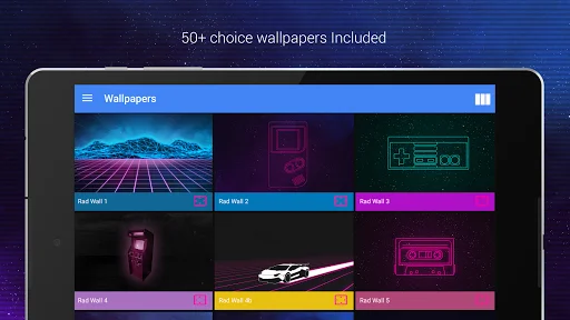 Download Rad Pack Pro – Tema 80-an Ikon Retro Terbaik di Android - Screenshot 19