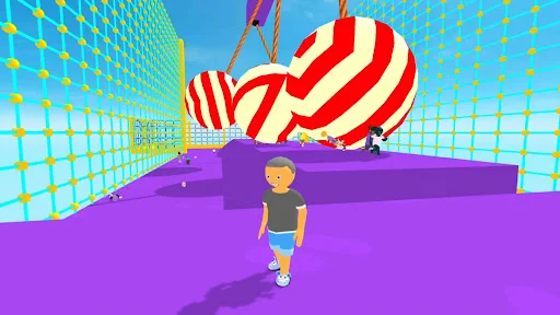 Download Obby: Mini Games vs 1000 Terbaru – Game Battle Royale Seru - Screenshot 5